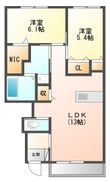ラスティアの間取図