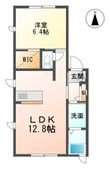 グラシアス・セゾン D棟の間取図