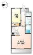 レトワールSⅢの間取図