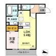 アイクレスト下関駅の間取図