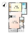 メナージュ旭前　A棟の間取図