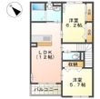 フランシーズの間取図
