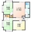 コーネルハイツの間取図