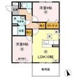 ソレーユ布師田の間取図
