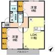 レスパス A棟の間取図