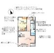 garden 浜の間取図