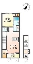 ラーク学園町の間取図