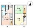 ツインホームズ吾郷 B棟の間取図