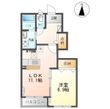 サンセットヒル東郷C棟の間取図