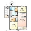 ラフィーネAの間取図