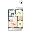 レフィナード博多の間取図