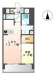 セレニティー大須の間取図
