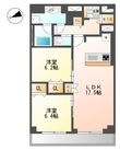 グランルクレ新栄ウエスト(旧:ロイジェント新栄Ⅲ)の間取図