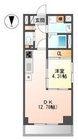 S-FORT熱田花町(旧GRANDUKE金山ferio)の間取図