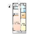 メルヴェーユ川内の間取図