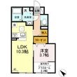 セジュール南花岡Ⅲの間取図