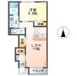 リバティの間取図