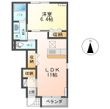 リバティの間取図