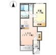 ベル フルールの間取図
