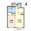 シャーメゾン アウローラの間取図