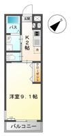 フリージアの間取図