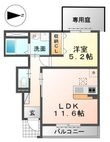 メゾン・アンジュールの間取図