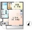 アヴァンティーニⅡの間取図