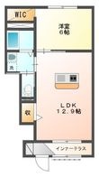 シュキュール Aの間取図