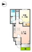 ラ・ジオンあきる野の間取図