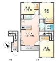 サクラージュの間取図