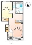レガーロ三木の間取図