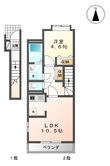 クレシア北斗の間取図
