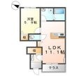 Casa美輪Ⅰの間取図