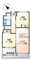 Luna soleilの間取図