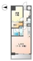 スプリームヒルズ鶴舞の間取図