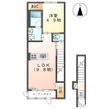 エスポア森本Ⅰの間取図
