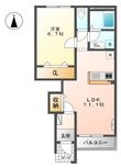 スターテラス宮内の間取図
