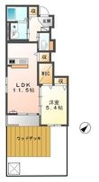 グレースⅡの間取図