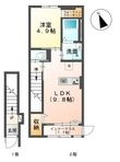 ヴィラージュの間取図