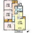 D-roomグリーンヒルズの間取図