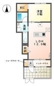 グランチェスタ楠Sの間取図