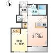 クレシアAの間取図