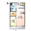 サンハイツ西条東Ⅱの間取図