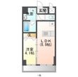 トレステーラＴＯＧＯＵの間取図