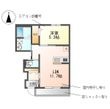 ロココモダン Xの間取図