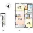 クエルチア Aの間取図