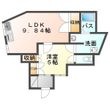 ラグーナGIONの間取図