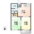 タウニー新瑞B棟の間取図