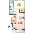 K Houseの間取図