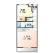 エクシア南春日の間取図